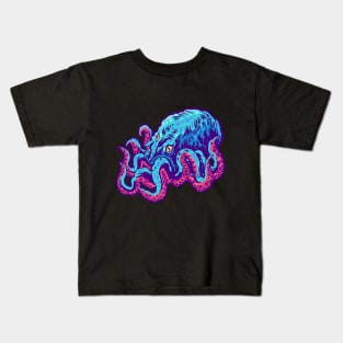 octopus from space Kids T-Shirt